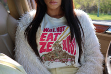 Load image into Gallery viewer, WILL NOT EAT ZE BUGS CROPPED TEE