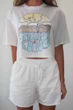 Load image into Gallery viewer, CHRIST IS KING CROPPED TEE
