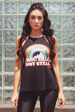 Load image into Gallery viewer, SHALL NOT STEAL THE RAINBOW LADIES TANK
