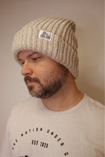 Load image into Gallery viewer, MINI LION CHUNKY KNIT BEANIE
